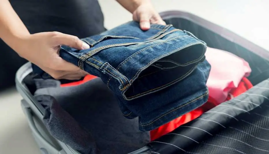 alistar para un viaje