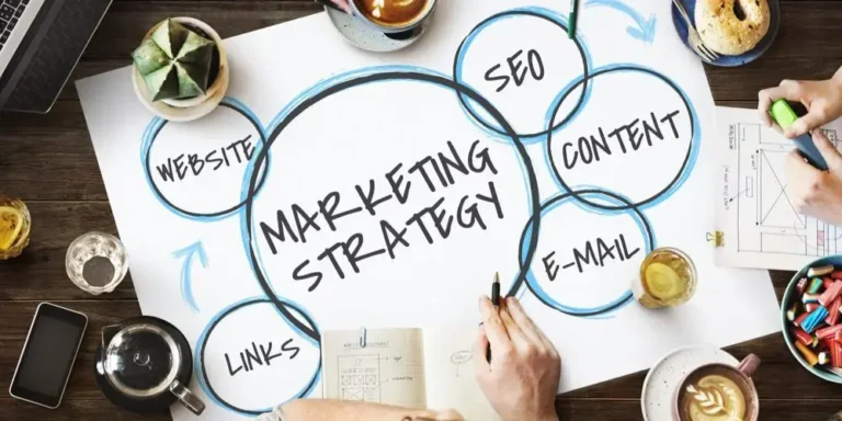 papel con las estrategias del 025 para posicionar en marketing