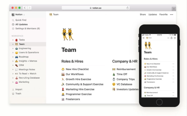 Notion: organización total en un solo lugar