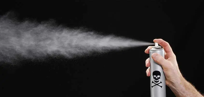 Usar productos químicos inadecuados