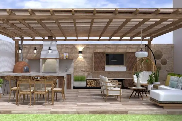 como hacer una terraza economica