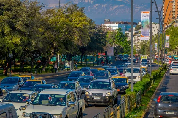 Principales comunas con mayor congestión vehicular y sus características