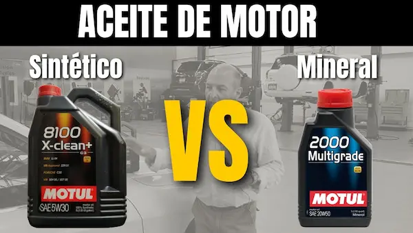 diferencias entre aceite mineral semisintetico y sintetico