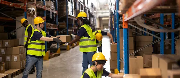 Logística interna y flujo de trabajo