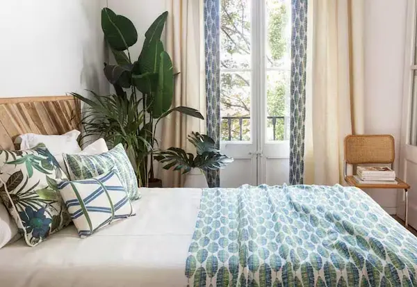 dormitorio cálido y cómodo en invierno