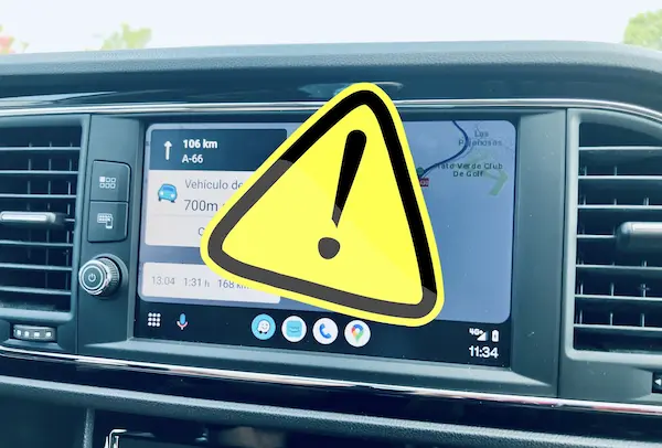 error al instalar dispositivo GPS en automóvil